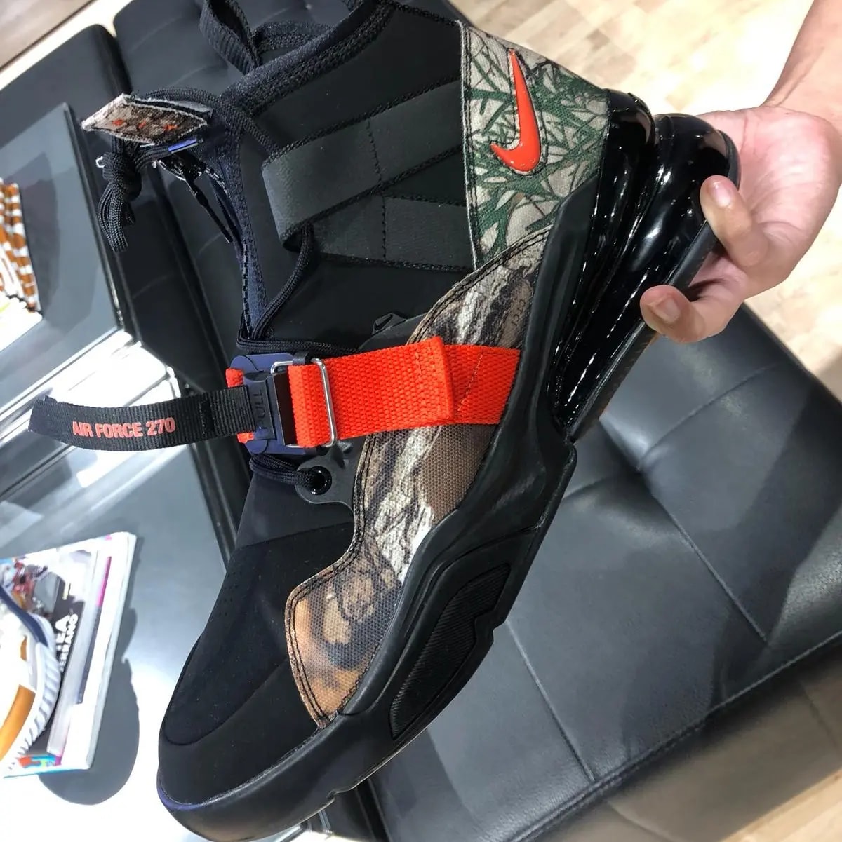 Giày Nike Realtree x Air Force 270 Utility 'Camo' BV6071-001 — ảnh 2