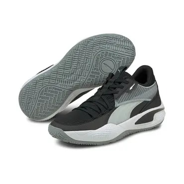 Giày Puma Court Rider Team 'Black White' 195660-06 — ảnh 3