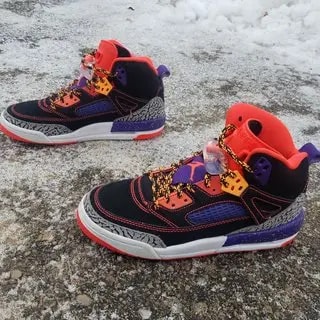 Giày Nike Jordan Spiz'ike GS 'Tasmanian Devil' 317321-025 — ảnh 3