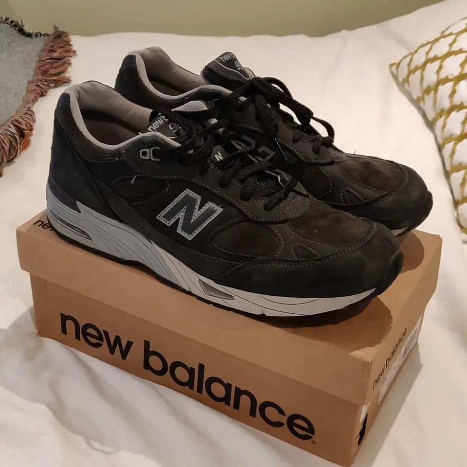 Giày New Balance 991 Made In England 'Grey' M991NDG — ảnh 2