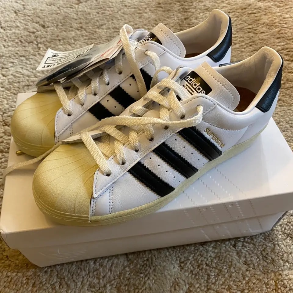 Giày Adidas Superstar 'White Black' FV2831 — ảnh 5