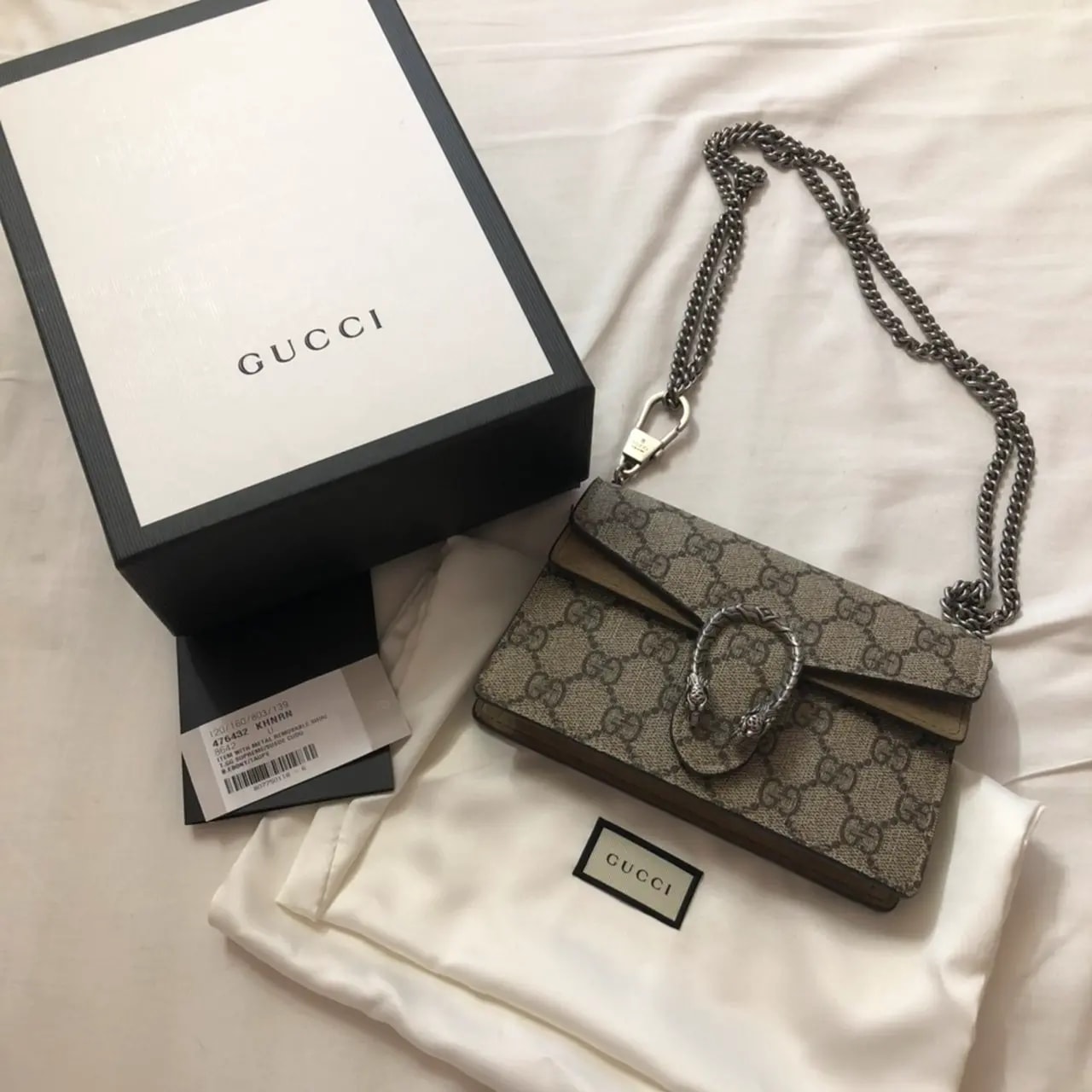 Túi Gucci Dionysus Super Mini Bag 476432-KHNRN-8642 — ảnh 3