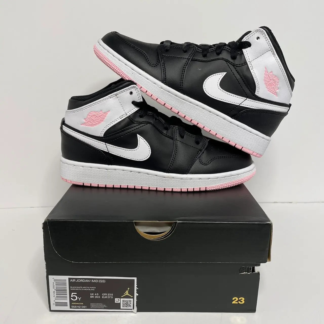 Giày Nike Air Jordan 1 Mid PS 'Black Arctic Punch' 640737-061 — ảnh 2