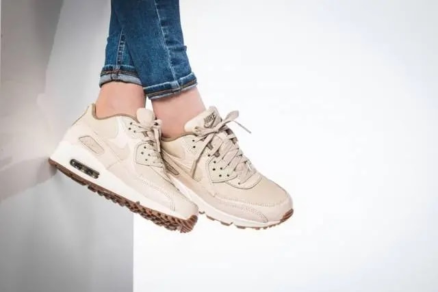 Giày Nike Air Max 90 Premium 'Oatmeal Sail Khaki' 443817-105 — ảnh 5