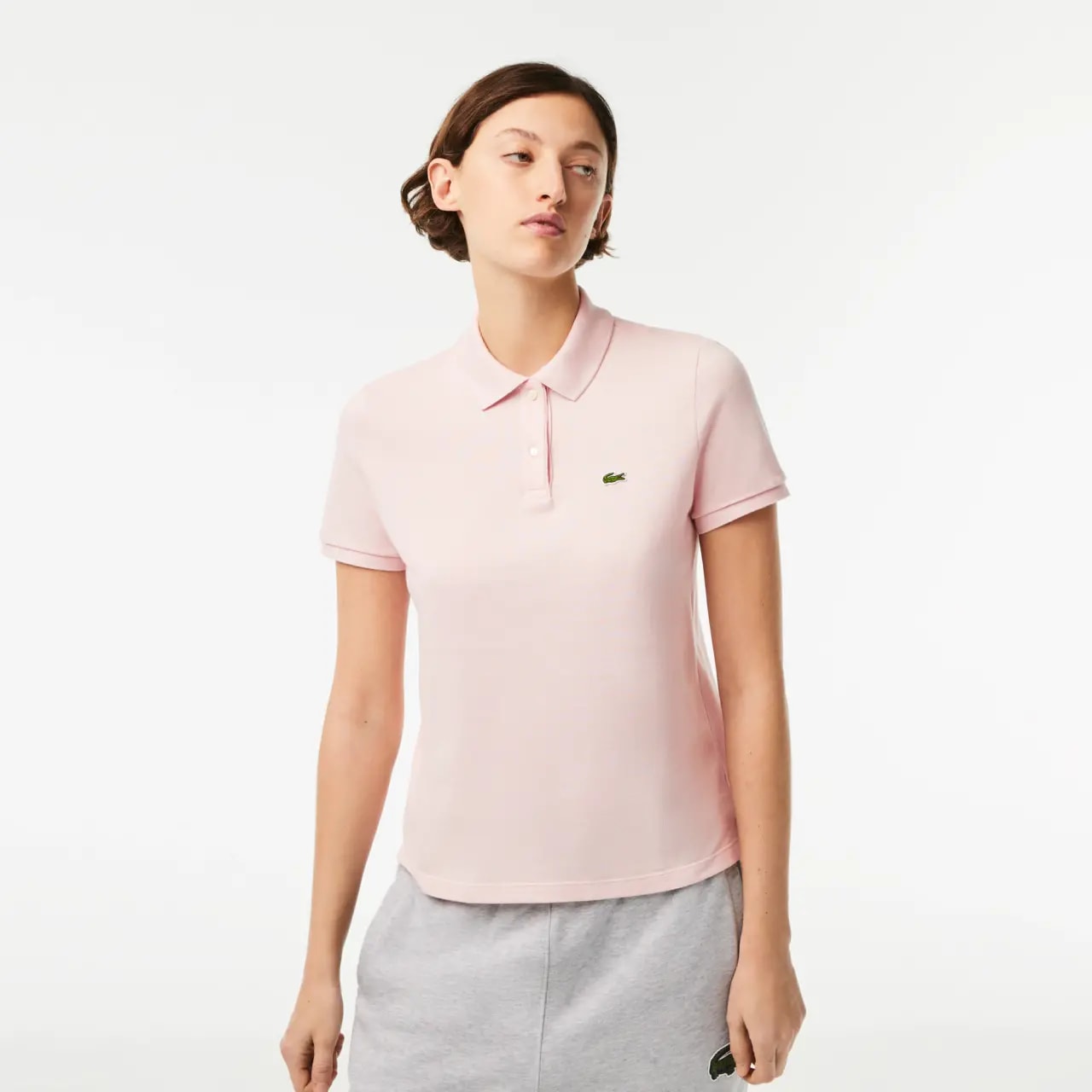 Áo Lacoste Regular Fit Polo Shirt 'Pink' PF7839-11-ADY — ảnh 3