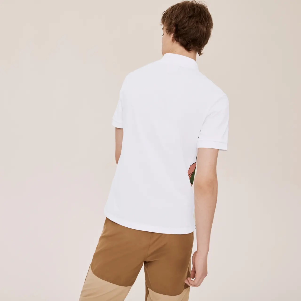 Áo Lacoste Unisex Jean-Michel Tixier Print Classic Fit Polo Shirt PH0410-JD4 — ảnh 5