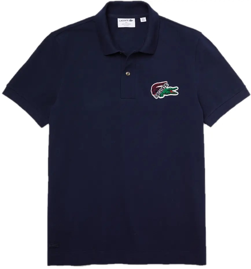 Áo Lacoste Organic Cotton Piqué Polo 'Blue' PH1369-166 — kich-thuoc: M
