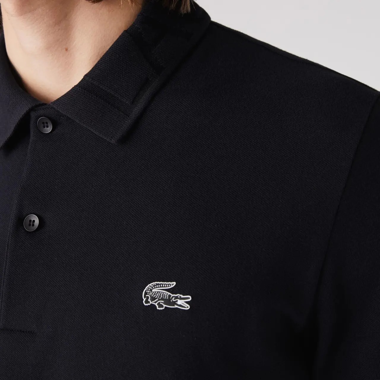 Áo Lacoste Men's Slim Fit Stretch Cotton Pique Polo Shirt PH1848-HDE — ảnh 5