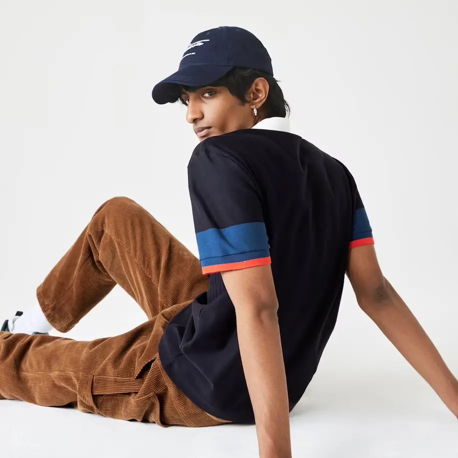 Áo Lacoste Made in France Regular Fit Polo Shirt PH1885-8BV — ảnh 4