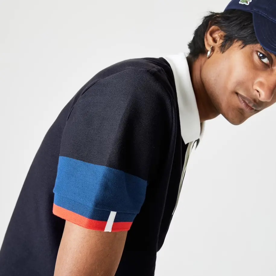 Áo Lacoste Made in France Regular Fit Polo Shirt PH1885-8BV — ảnh 3