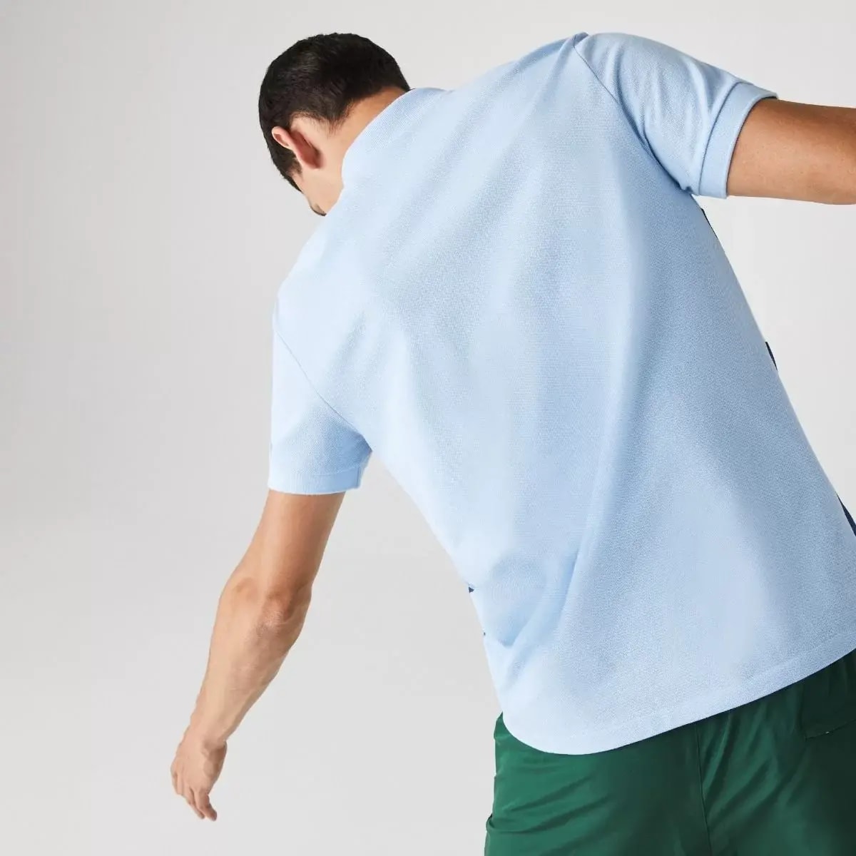 Áo Men's Lacoste Regular Fit Colourblock Cotton Pique Polo Shirt PH1889-9A0 — ảnh 4