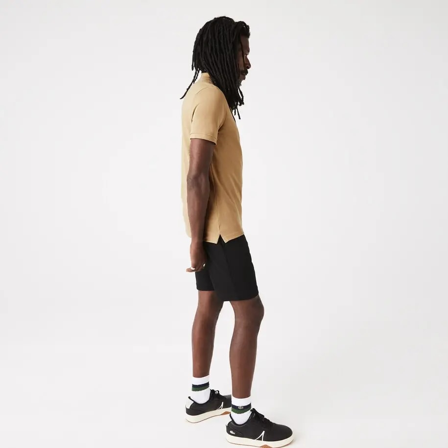 Áo Lacoste Slim fit Polo Shirt 'Beige' PH4012-51-02S — ảnh 5