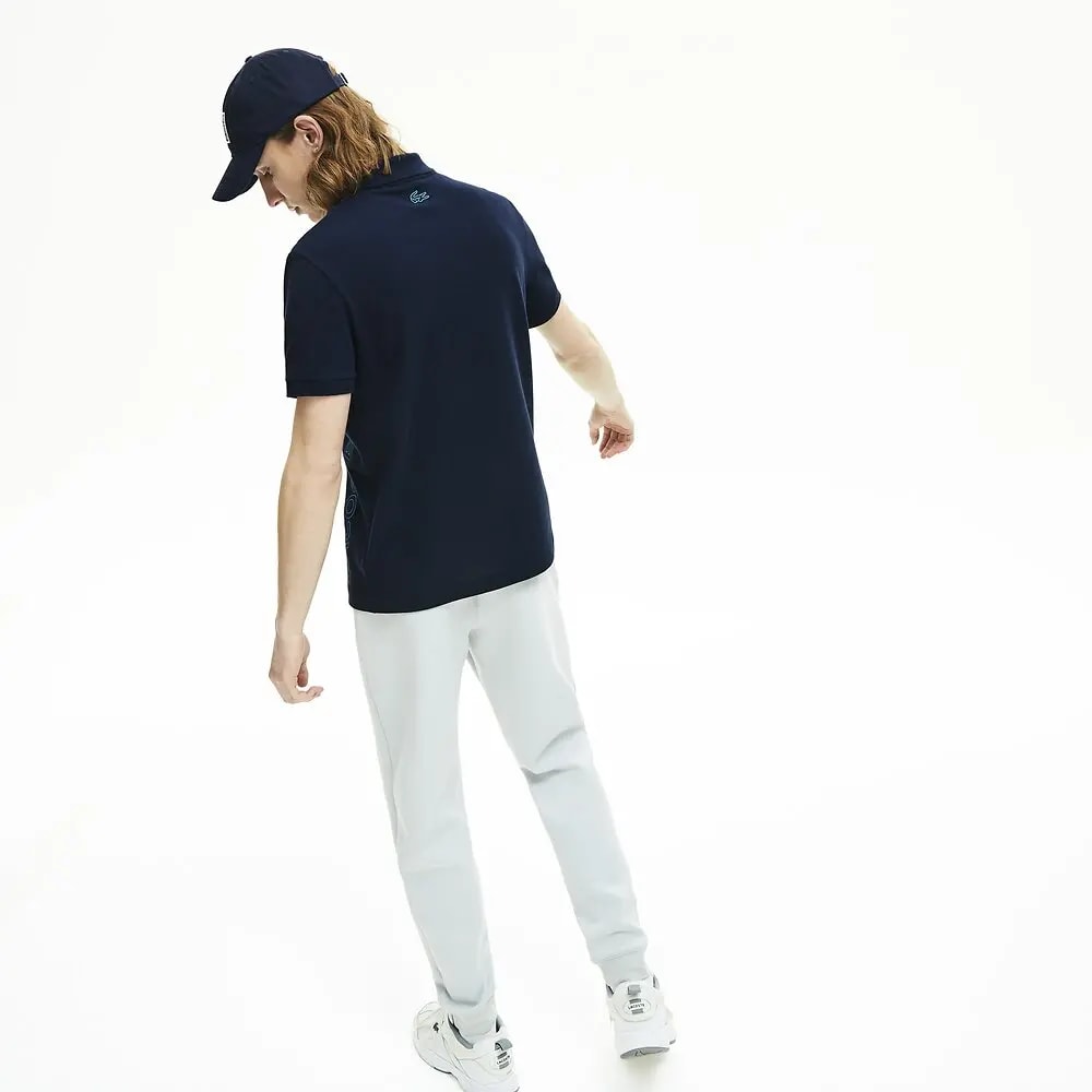 Áo Lacoste Men's Branded Cotton Polo Shirt PH5102-166 — ảnh 3