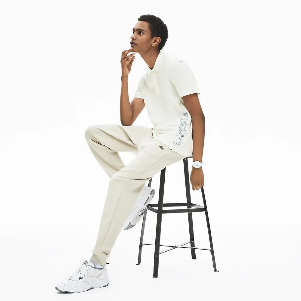 Áo Lacoste Men's Branded Cotton Polo Shirt PH5102-70V — ảnh 3