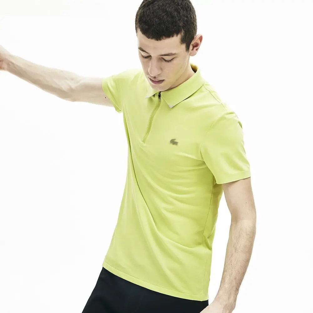 Áo Lacoste Men's Motion Ultra-Light Cotton Polo Shirt PH5109-TR7 — ảnh 3