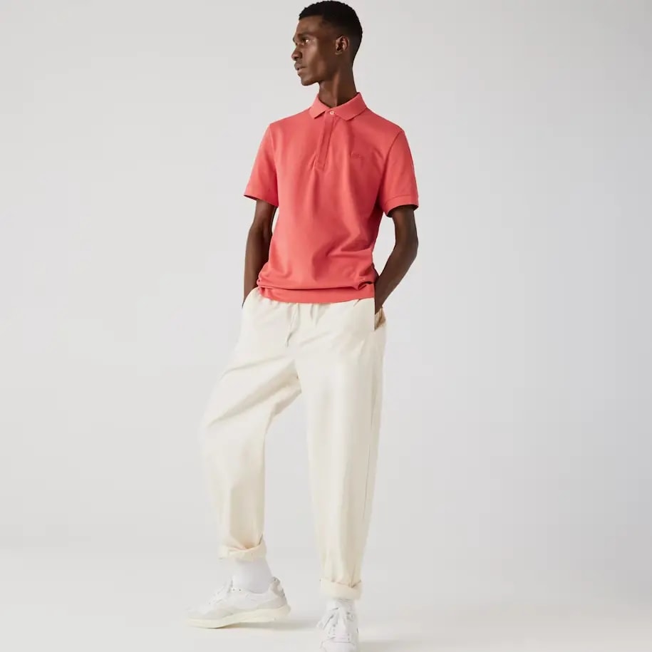 Áo Lacoste Paris Polo Regular Fit Cotton 'Red' PH5522-00-67G — ảnh 4