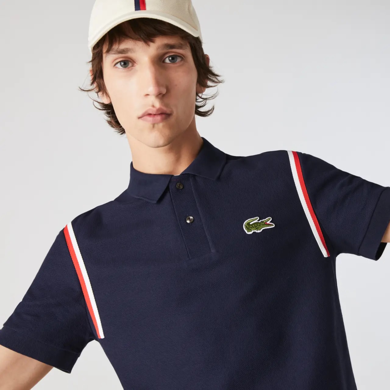 Áo Lacoste Made In France Regular Fit Organic Cotton Polo Shirt PH9728-166 — ảnh 5
