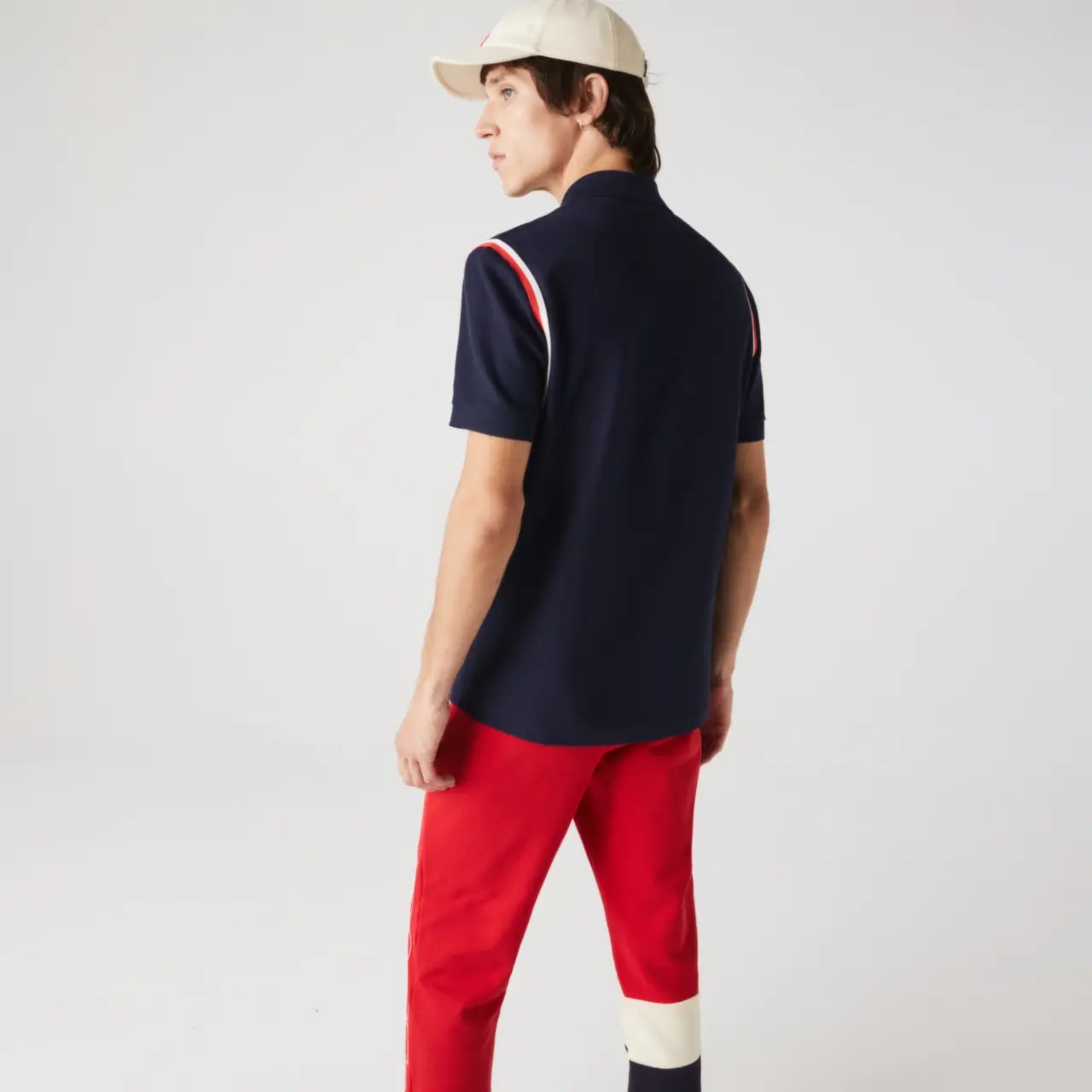Áo Lacoste Made In France Regular Fit Organic Cotton Polo Shirt PH9728-166 — ảnh 4