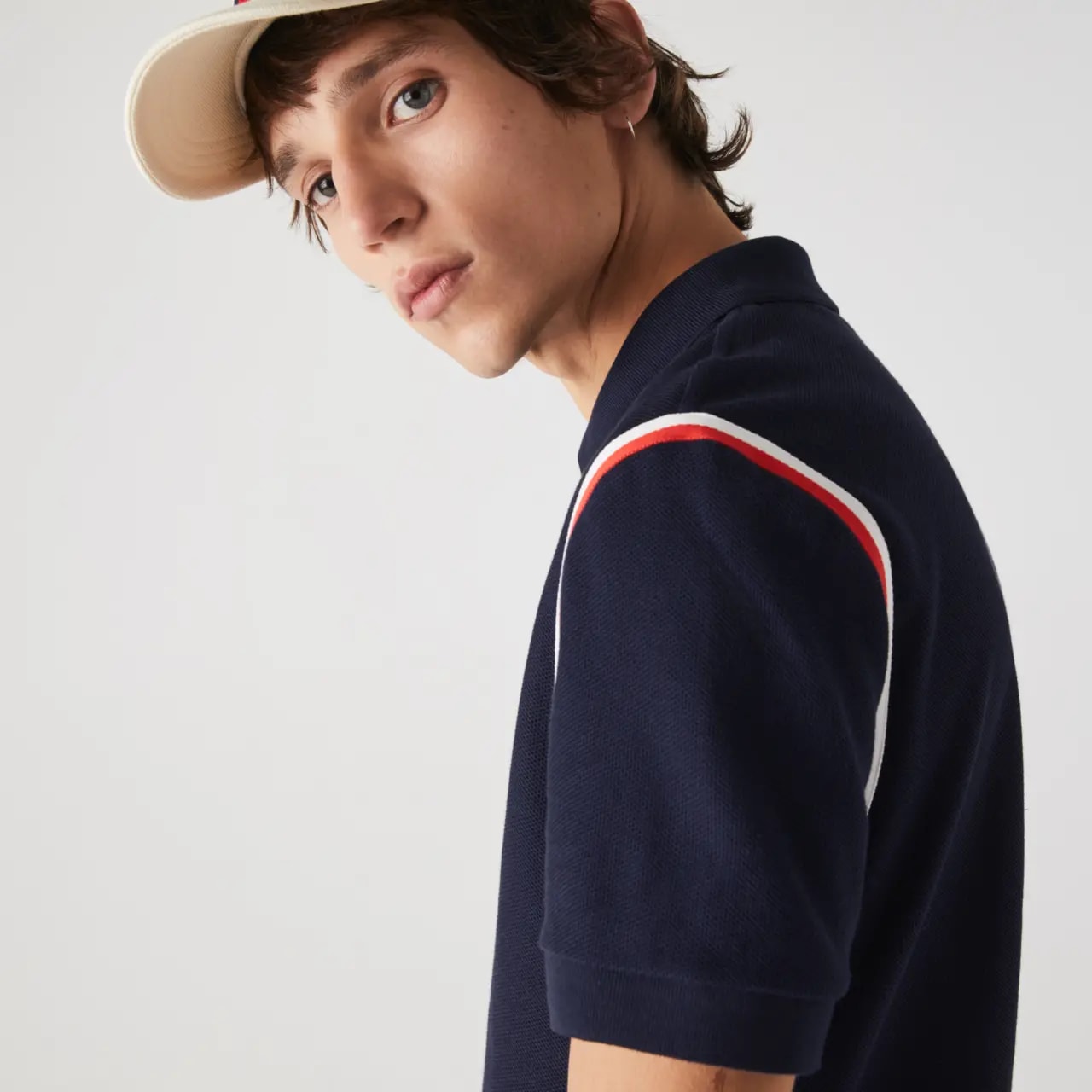 Áo Lacoste Made In France Regular Fit Organic Cotton Polo Shirt PH9728-166 — ảnh 2