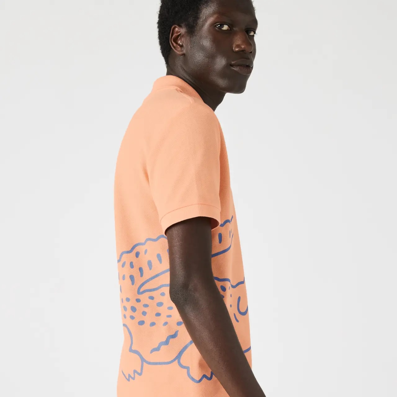 Áo Lacoste Regular Fit Crocodile Print Polo PH9739-HEB — ảnh 5