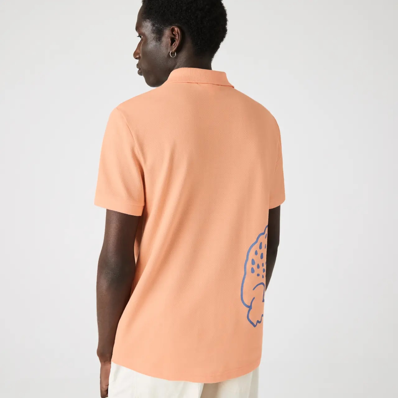 Áo Lacoste Regular Fit Crocodile Print Polo PH9739-HEB — ảnh 4