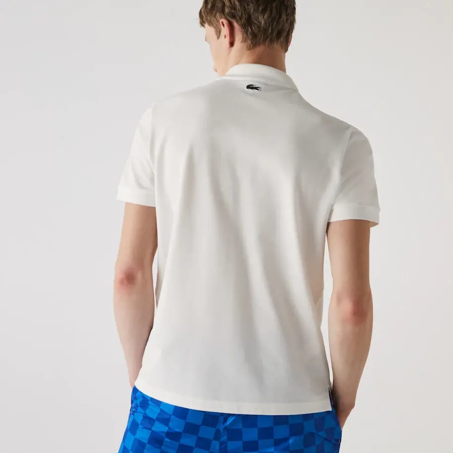 Áo Lacoste Men's Heritage Badge Polo PH9764-51G-70V — ảnh 4