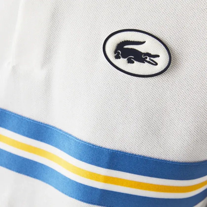 Áo Lacoste Men's Heritage Badge Polo PH9764-51G-70V — ảnh 5