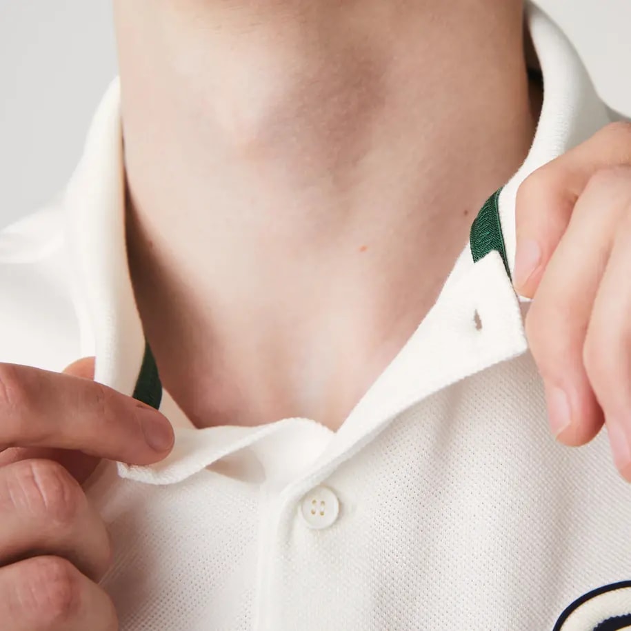 Áo Lacoste Men's Heritage Badge Polo PH9764-51G-70V — ảnh 3