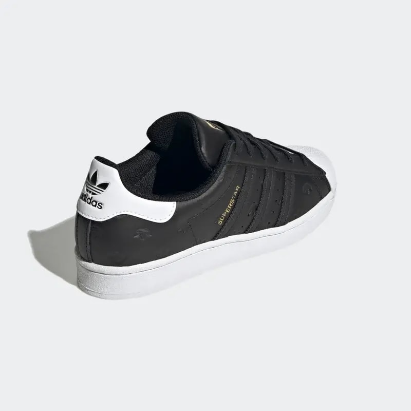 Giày Adidas Superstar 'All Over Trefoil Black White' HQ1937 — ảnh 4