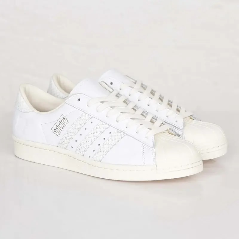 Giày Adidas Undefeated x Superstar 80 'White' B34077 — ảnh 2