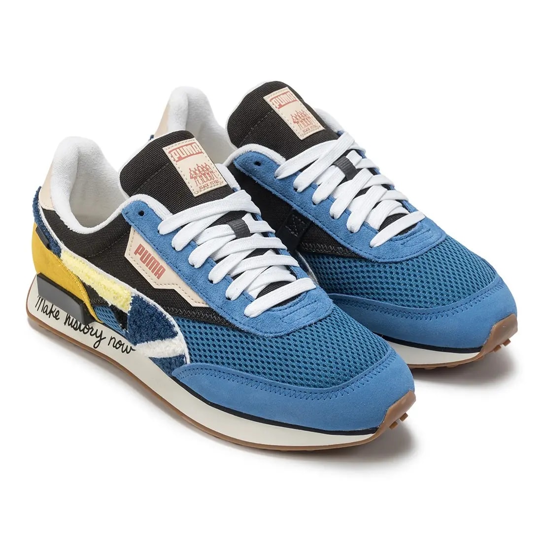 Giày Puma Black Fives x Future Rider 'Star Sapphire Maize' 381958-01 — ảnh 2