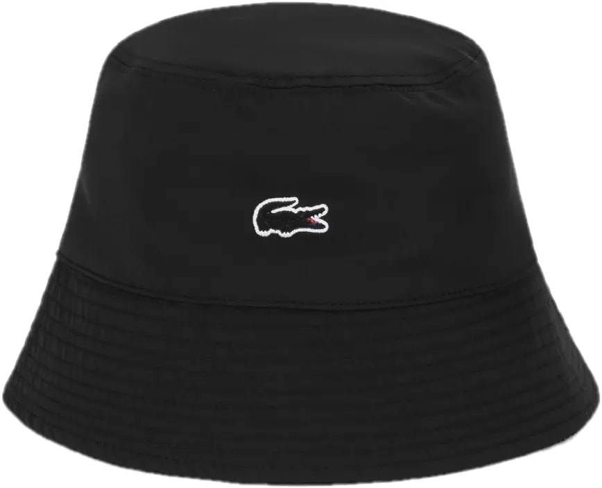 Mũ Lacoste Reversible Unisex Bucket 'Black' RK217E-52NR-031 — kich-thuoc: 1-size