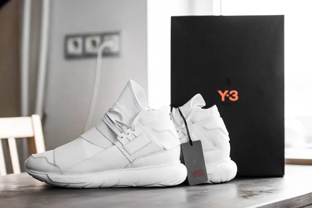 Giày Adidas Y3 Qasa Hi Triple White AQ5500 — ảnh 4