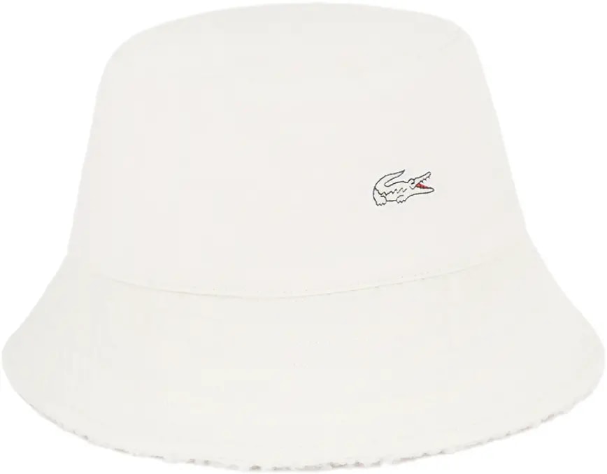 Mũ Lacoste Reversible Unisex Bucket 'White' RK217E-52N-70V — kich-thuoc: 1-size