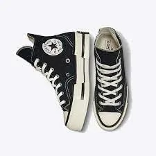 Giày Converse Chuck 70 Plus Canvas Hi 'Black' A00916C — ảnh 5