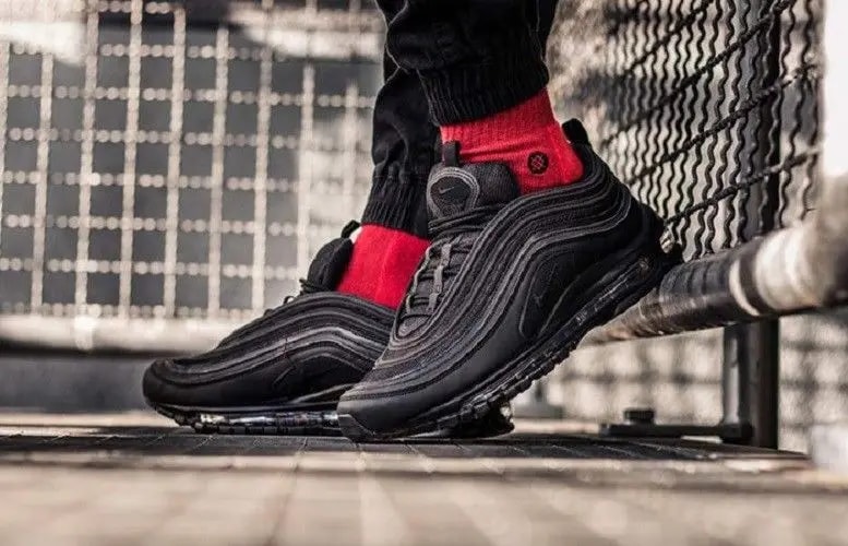 Giày Nike Air Max 97 'Triple Black' BQ4567-001 — ảnh 5
