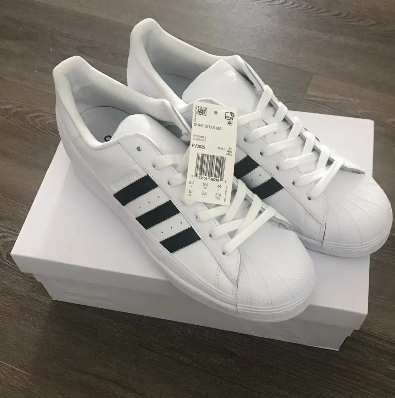 Giày Adidas Superstar MG 'Cloud White Black' FV3029 — ảnh 3