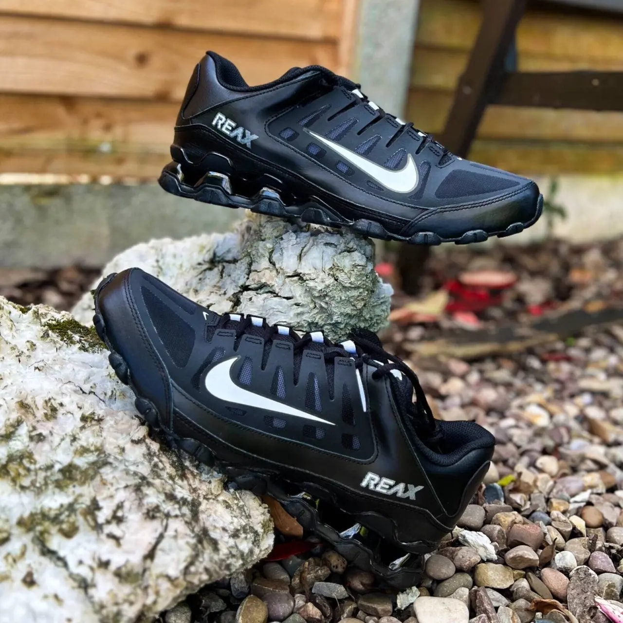 Giày Nike Reax 8 TR Mesh 'Black White' 621716-033 — ảnh 5