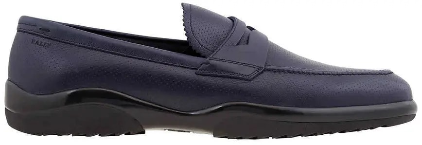 Giày Bally Micson Leather Penny Loafers 'Ink' 6220909