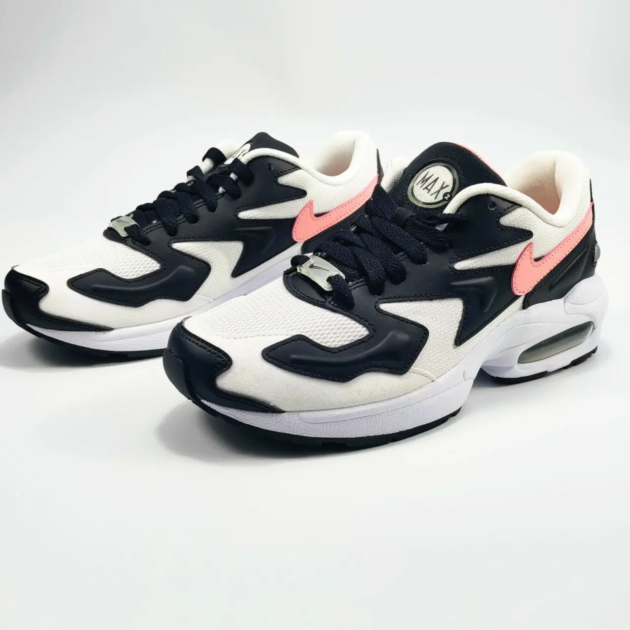 Giày Nike Air Max 2 Light Wmns 'White Coral' AO3195-101 — ảnh 4