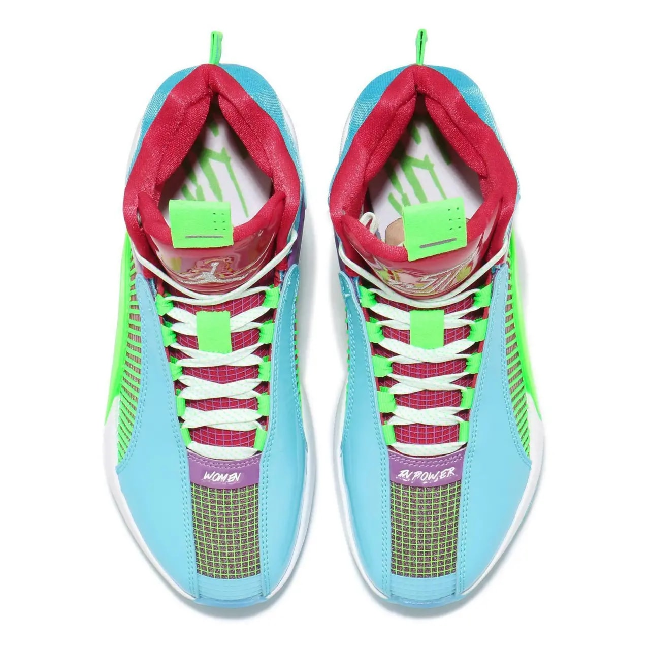 Giày Nike Jayson Tatum x Air Jordan 35 PF GS 'Greatest Gift' DJ9884-400 — ảnh 4