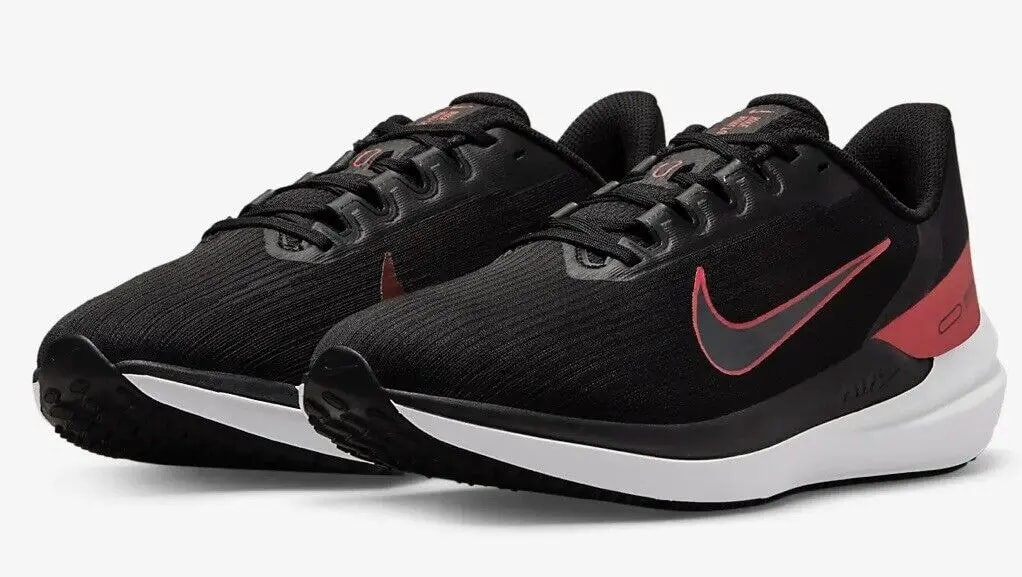 Giày Nike Air Winflo 9 'Black University Red' DD6203-003 — ảnh 2
