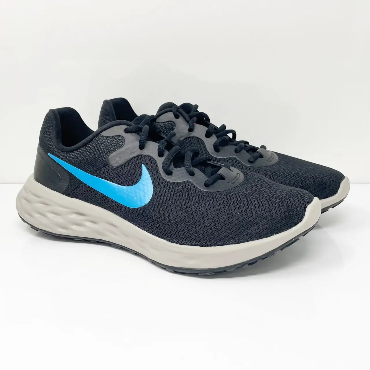 Giày Nike Running Revolution 6 NN 'Black Laser Blue' DC3728-012 — ảnh 4