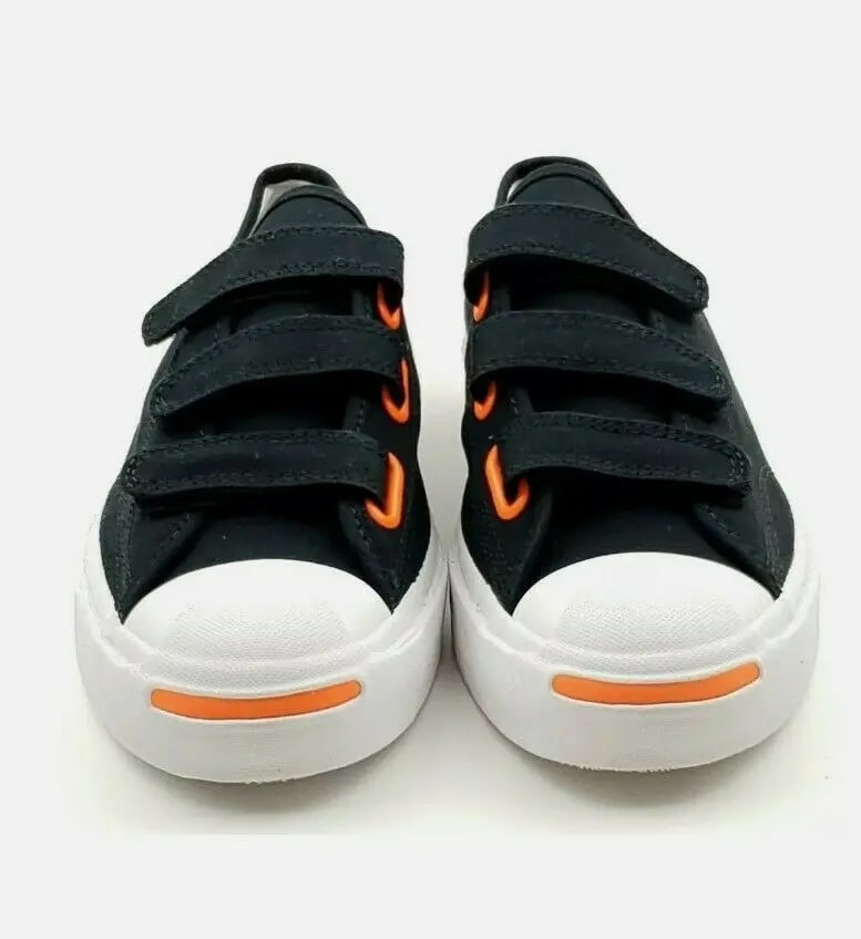 Giày Converse Jack Purcell 3V 'Black Orange' 168136C — ảnh 4