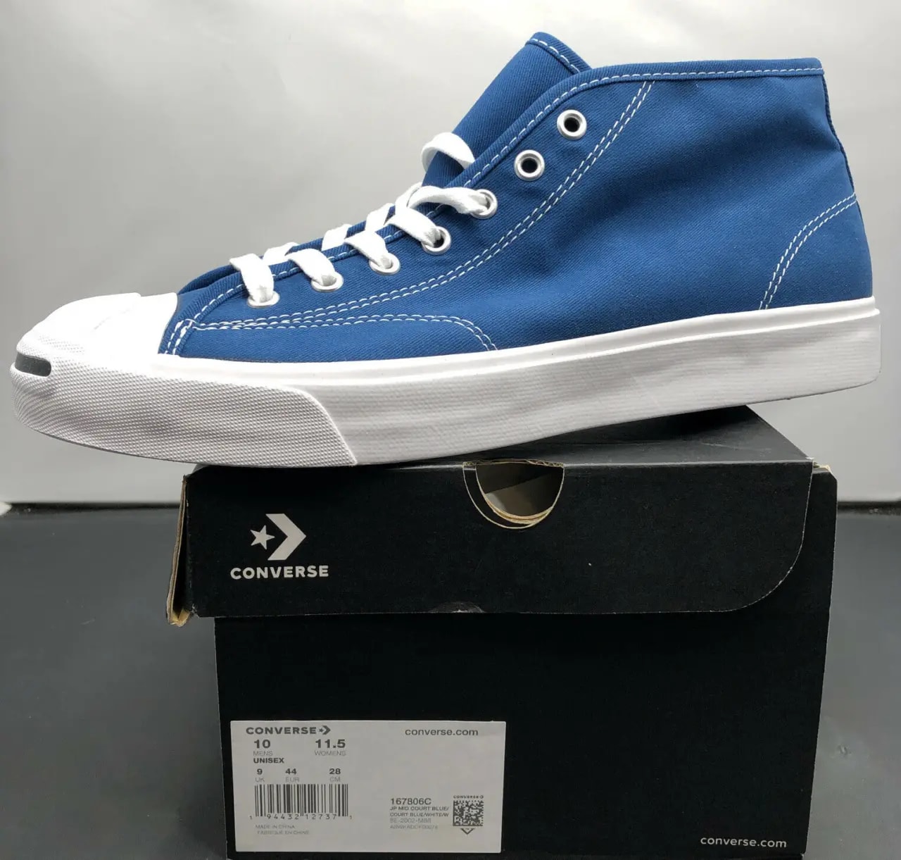 Giày Converse Jack Purcell Mid 'Twill' 167806C — ảnh 5