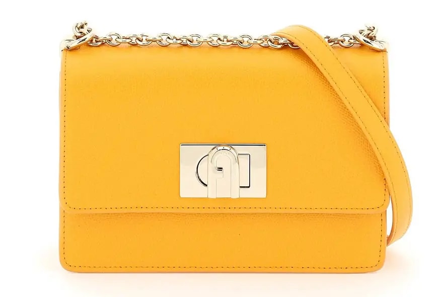 Túi Furla Ladies 1927 Leather Crossbody 'Yellow' BAFKACO-ARE-MIM — kich-thuoc: lien-he-order Túi Furla Ladies 1927 Leather Crossbody 'Yellow' BAFKACO-ARE-MIM — kich-thuoc: lien-he-order