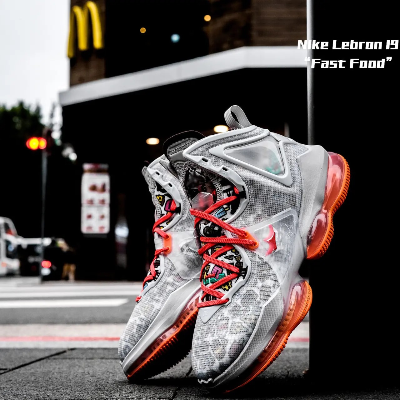 Giày Nike Lebron 19 'Fast Food' DC9339-001 — ảnh 2
