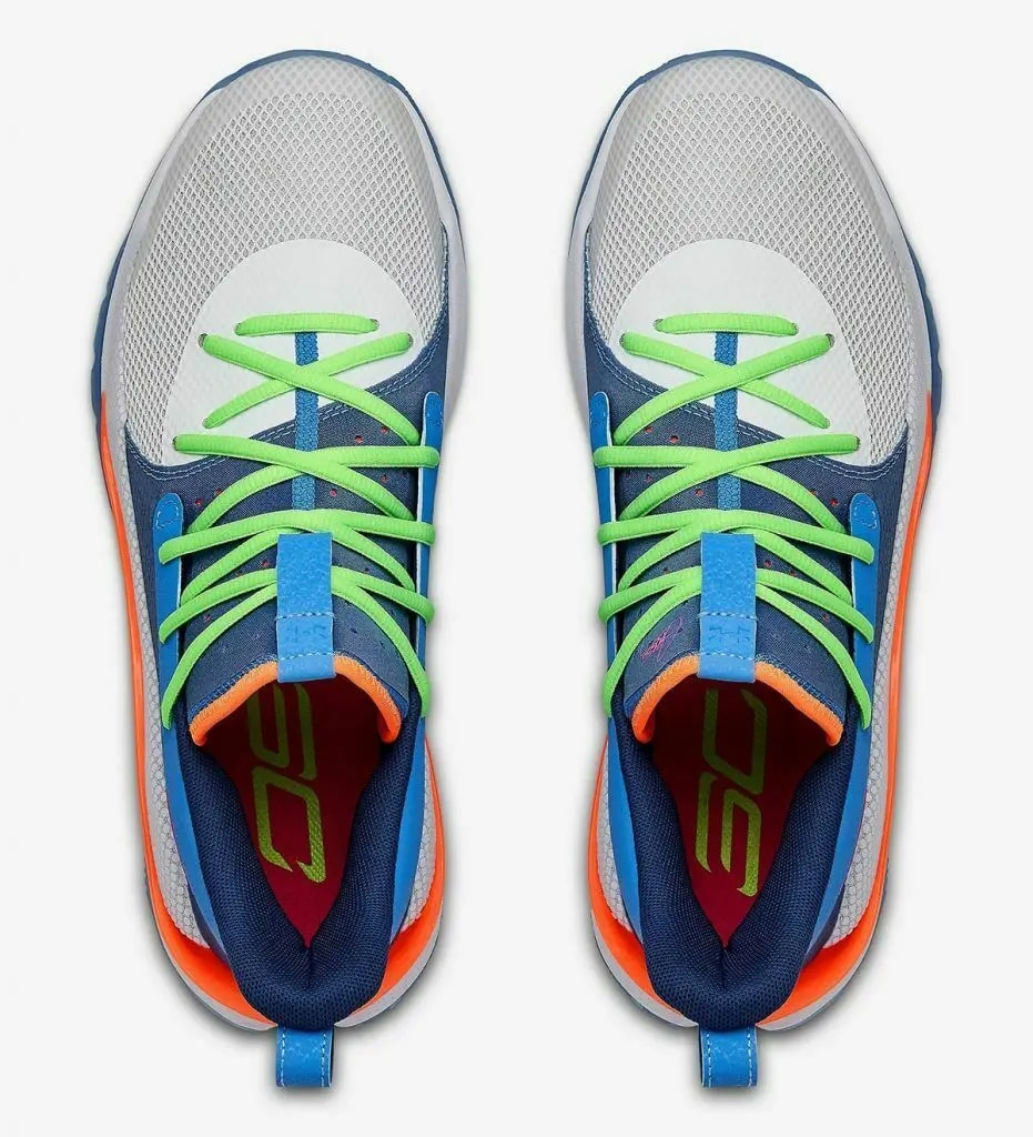 Giày Under Armour Curry 7 'Super Soaker' 3021258-404 — ảnh 3