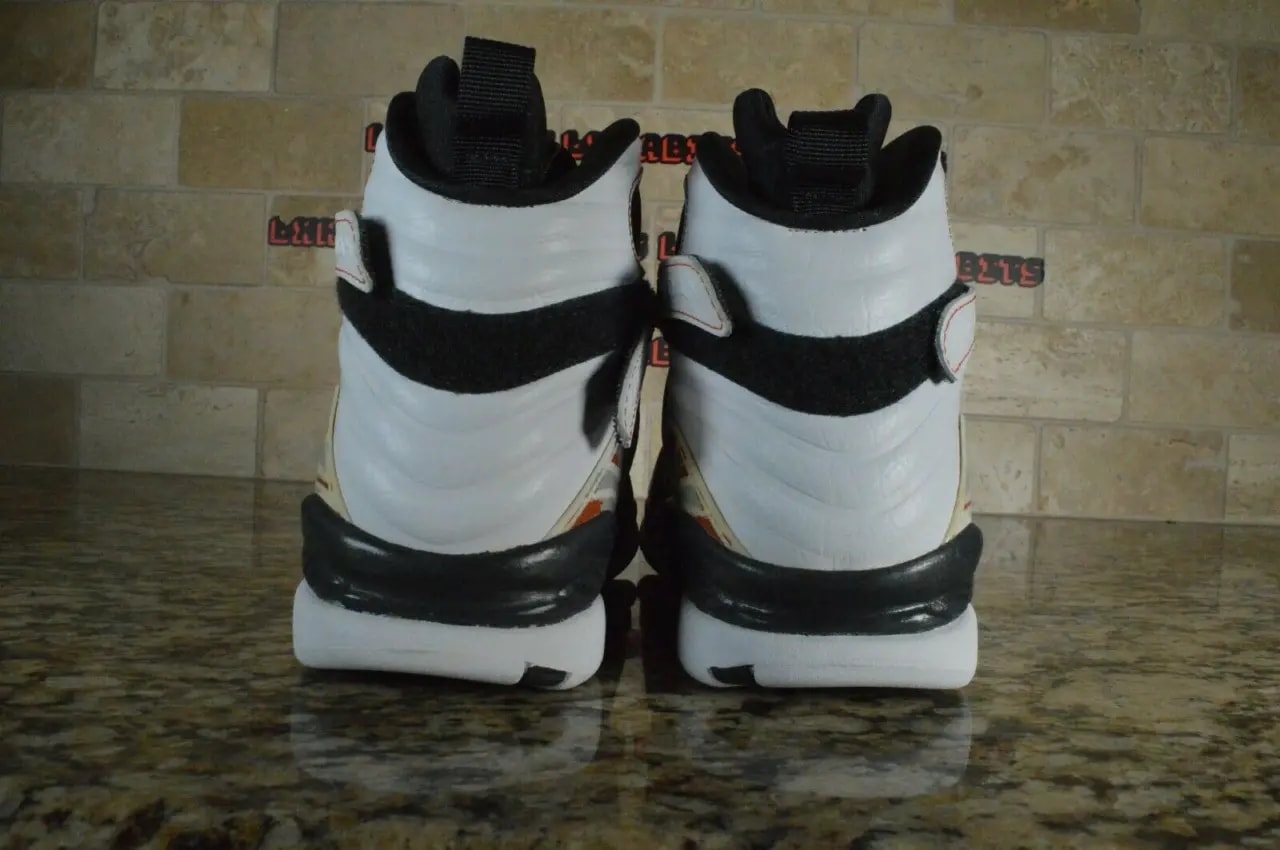 Giày Nike Air Jordan 8 Retro LS 'Black Toe' 317258-104 — ảnh 3