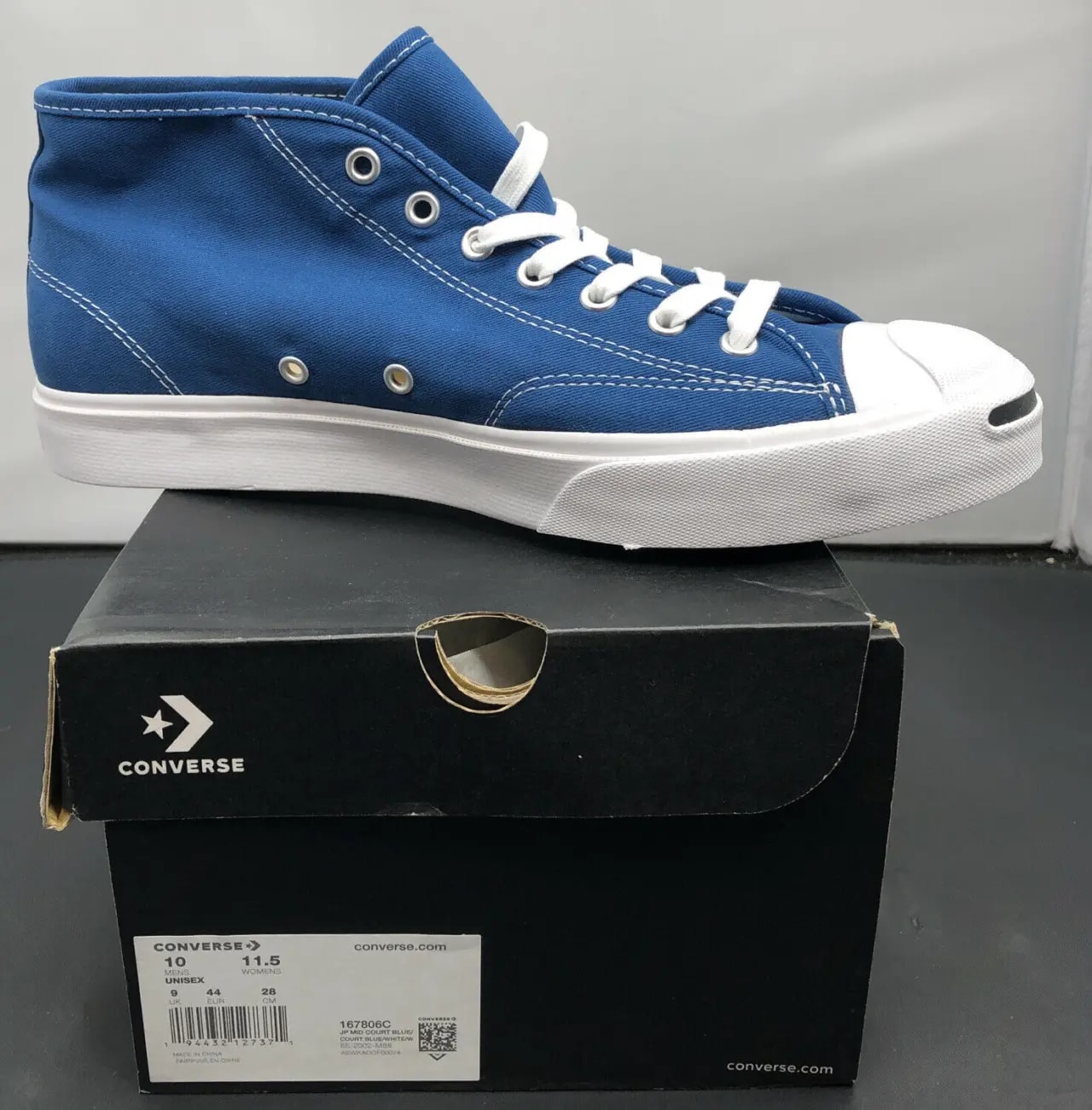 Giày Converse Jack Purcell Mid 'Twill' 167806C — ảnh 4